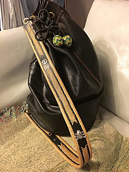 Ledersack7schwarz
